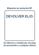 Etiqueta de anulación biblioteca